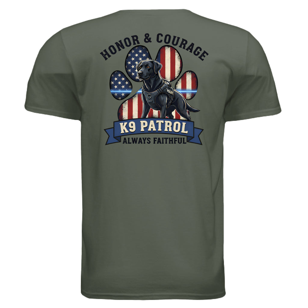 MILITARY GREEN - BACK