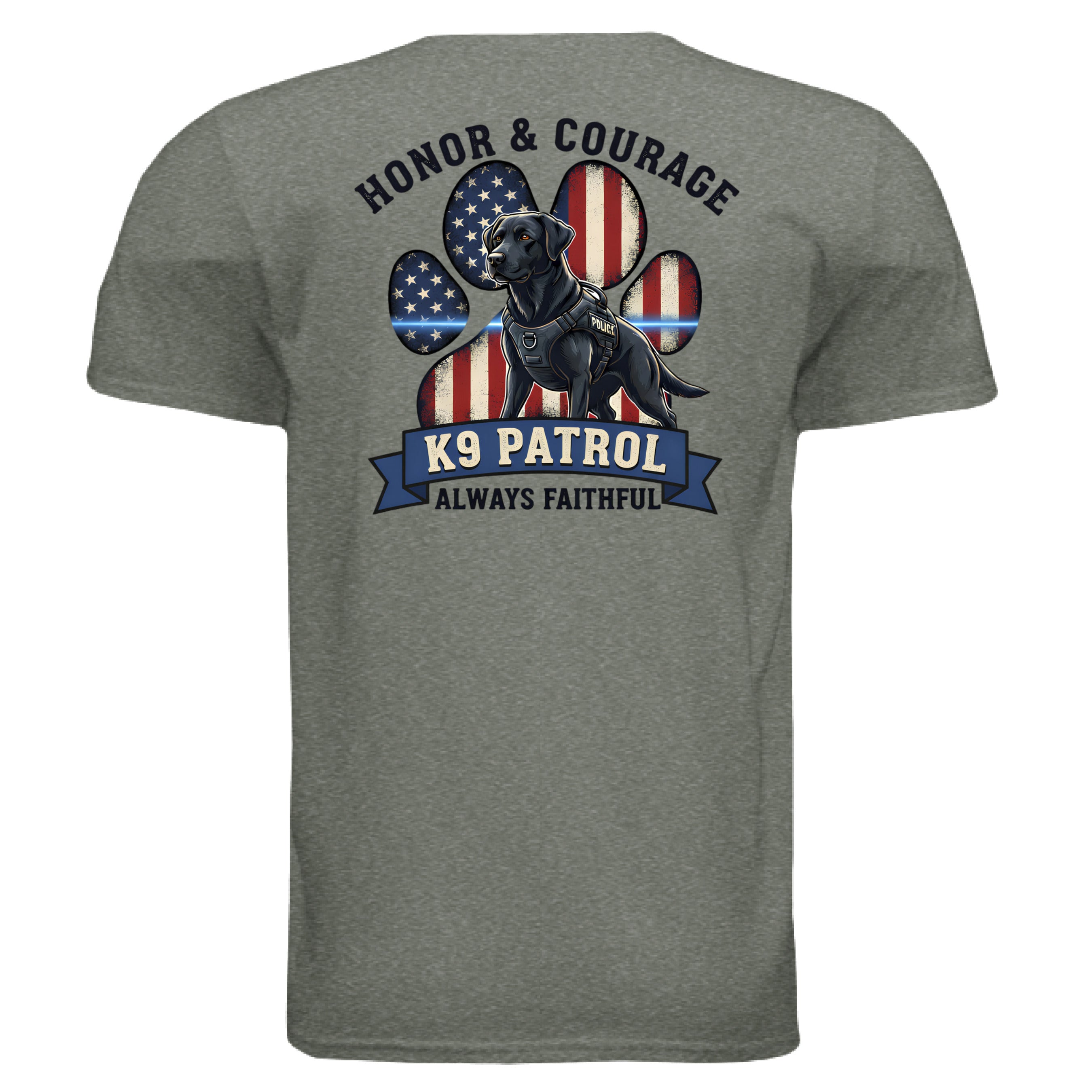 HEATHER MILITARY GREEN - BACK