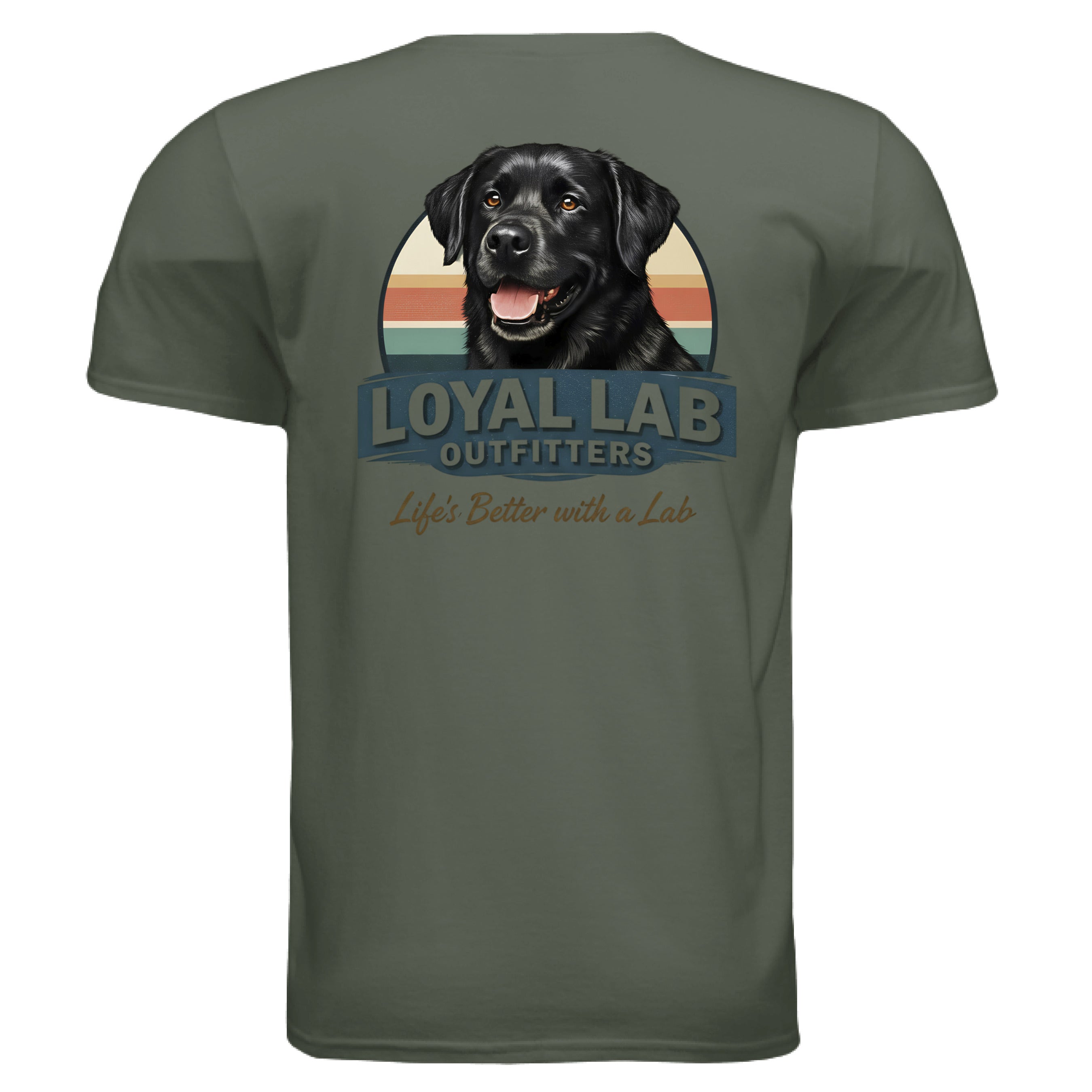 MILITARY GREEN - BACK