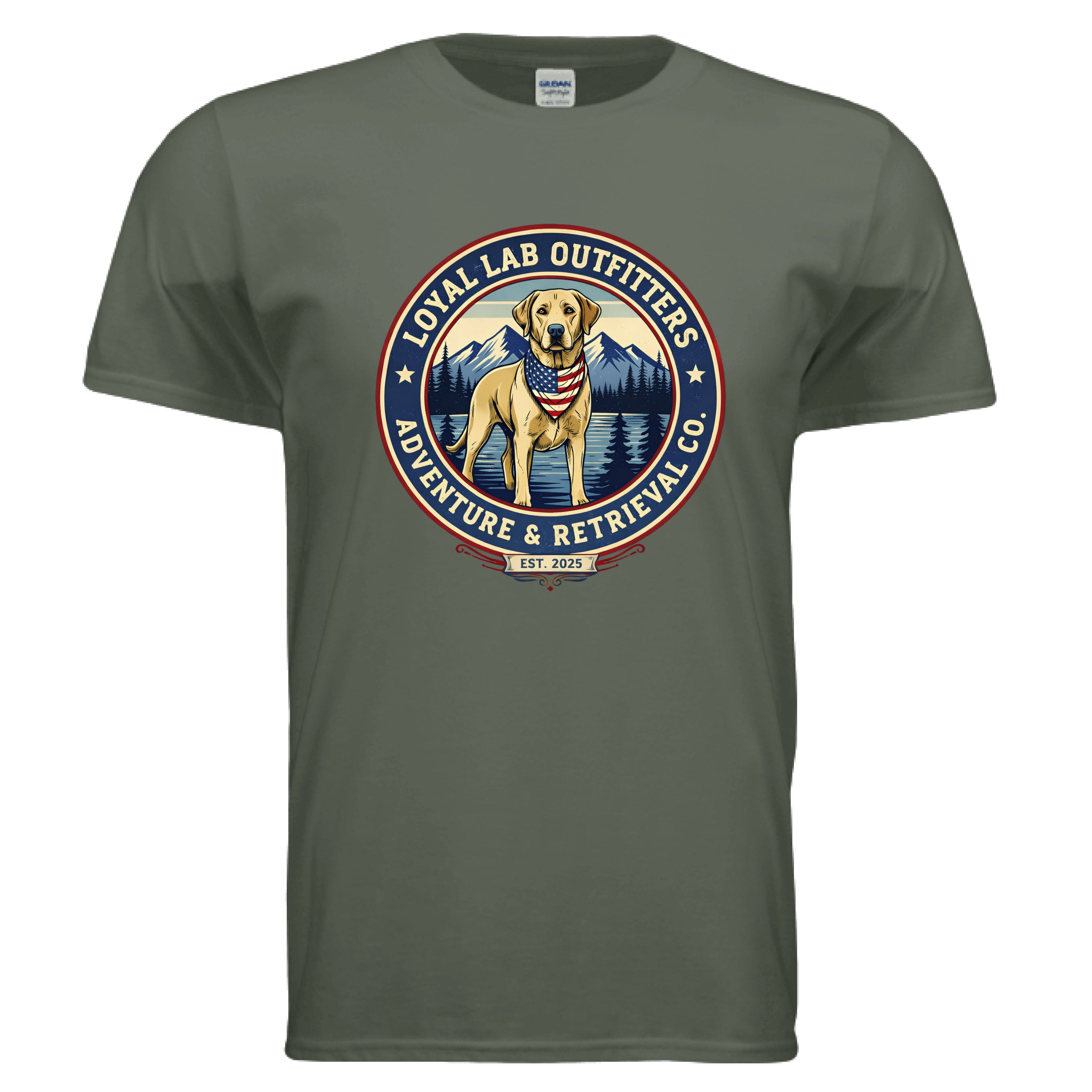 MILITARY GREEN - FRONT