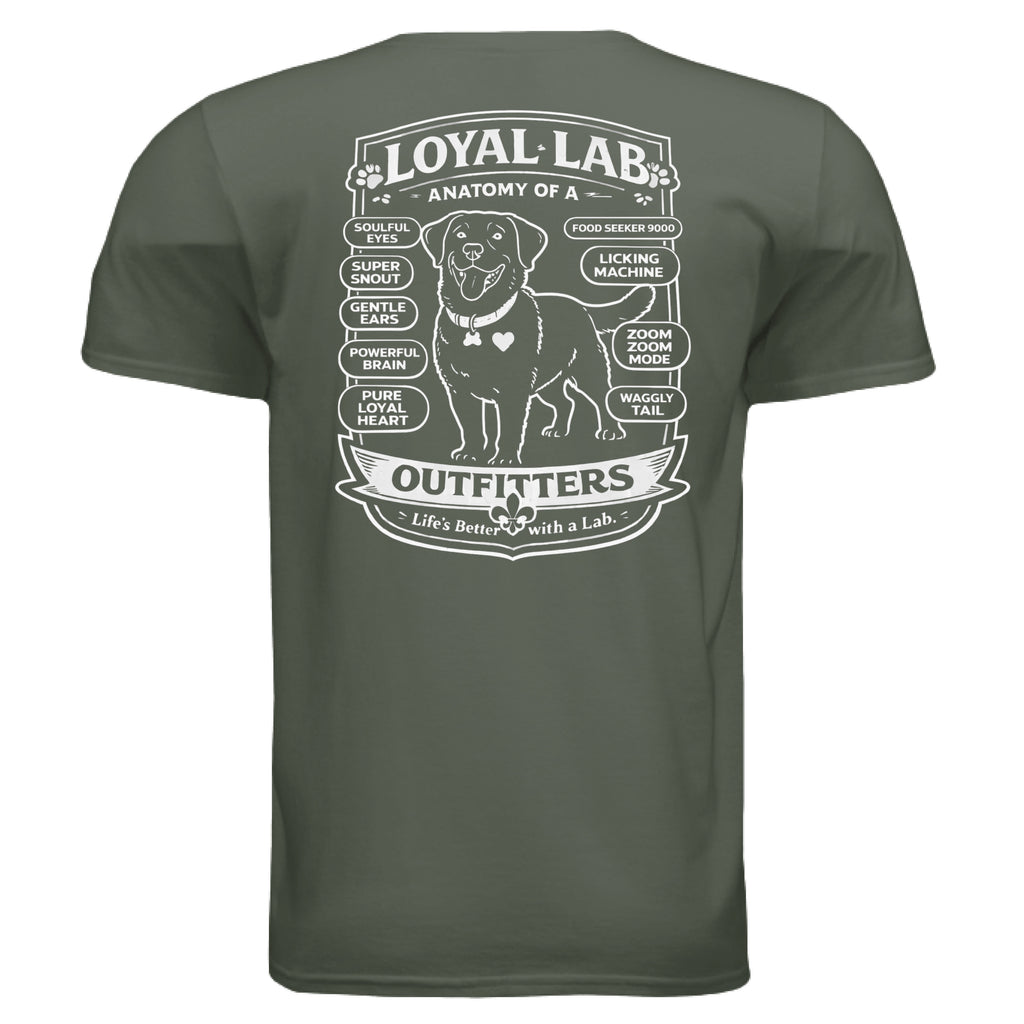 MILITARY GREEN - BACK