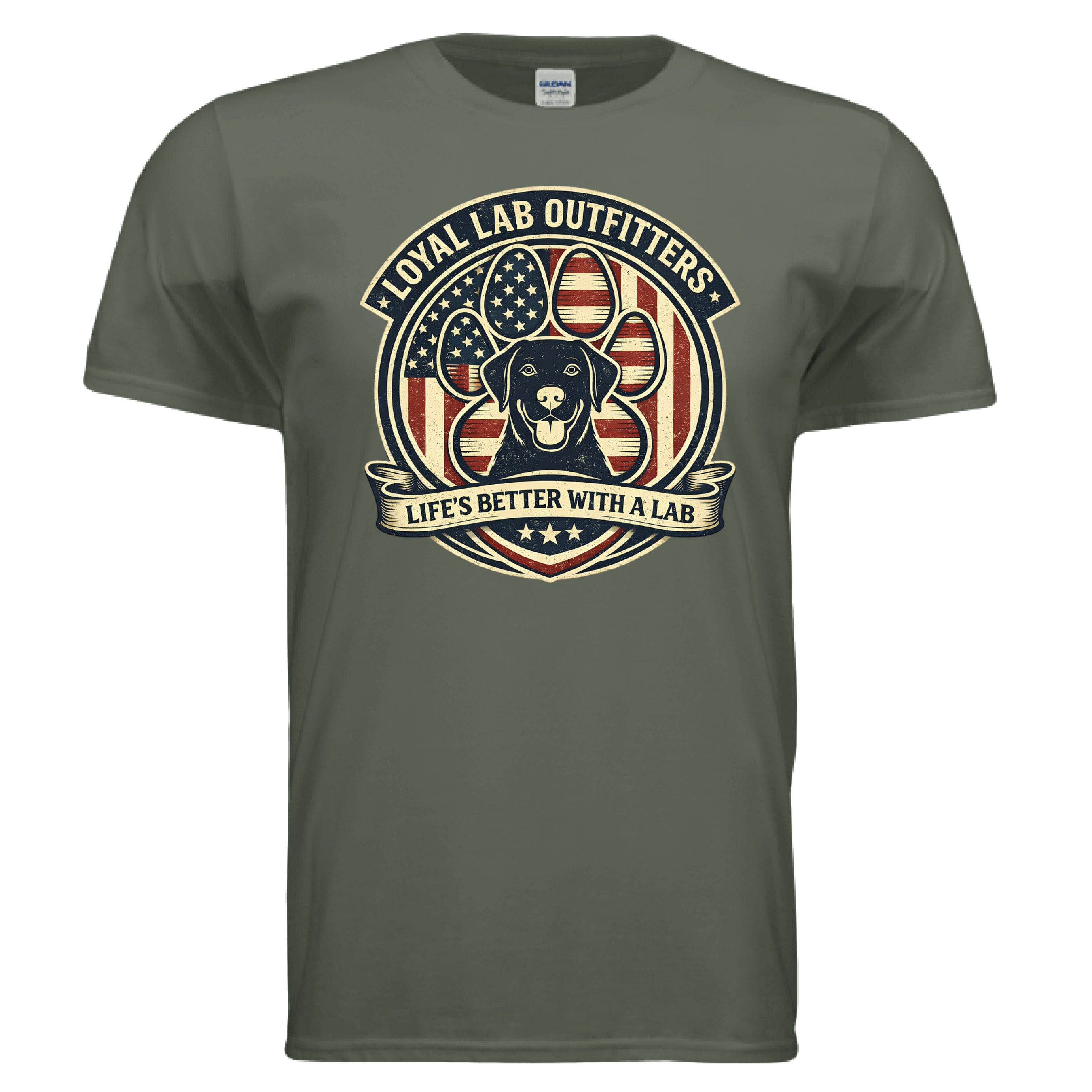MILITARY GREEN - FRONT