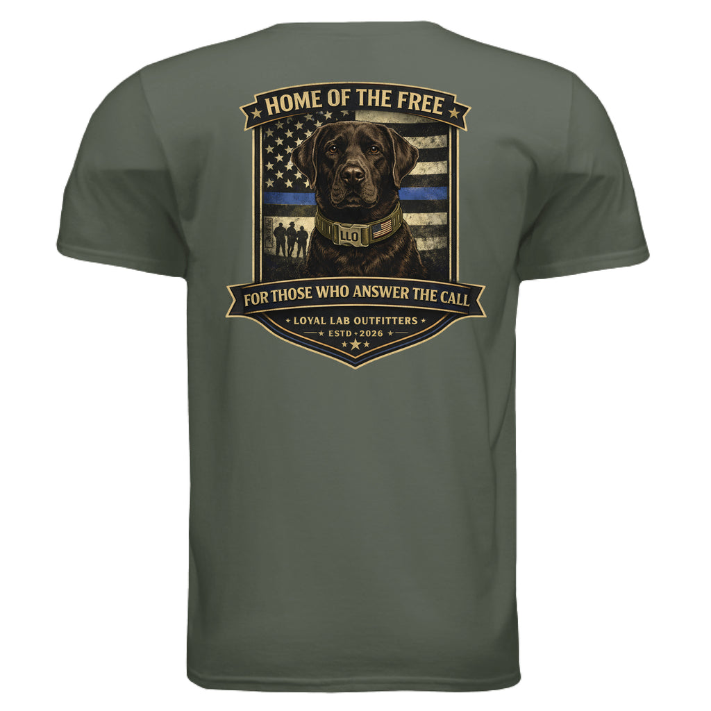 MILITARY GREEN - BACK