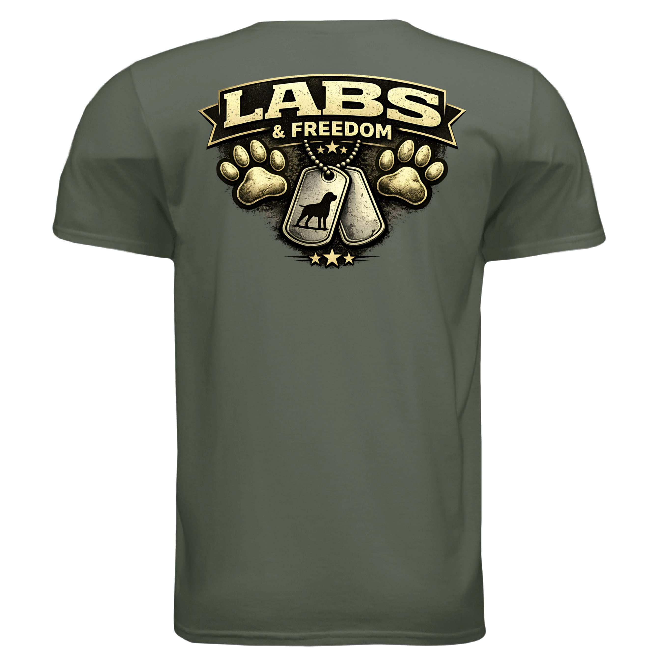 MILITARY GREEN - BACK