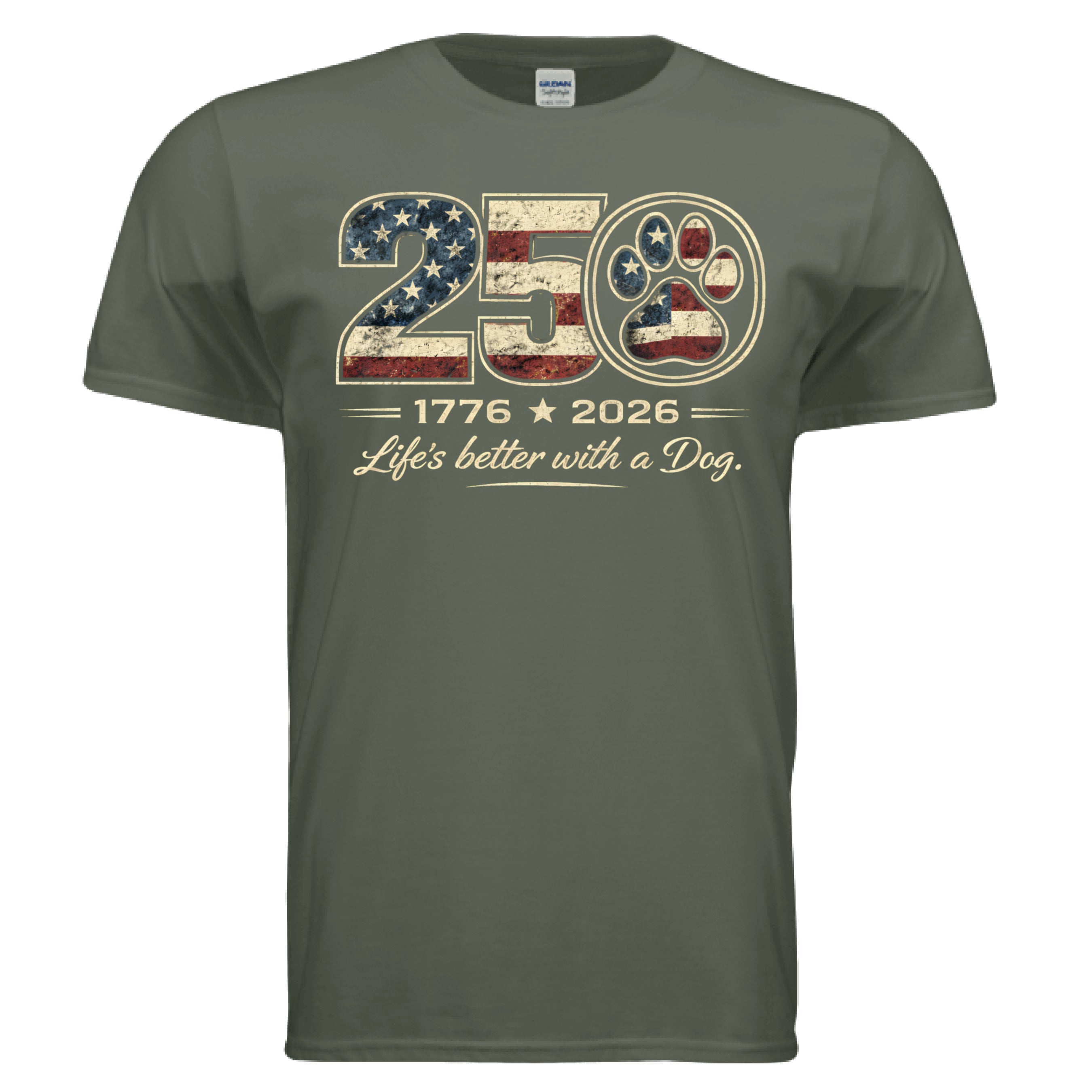 MILITARY GREEN - FRONT
